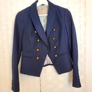 Banana Republic Double Breast Navy Blazer